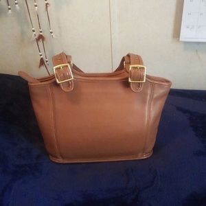 Coach Small Shopper British Tan 9086